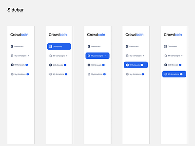 Crowdcoin Sidebar