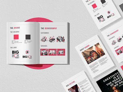 BigBox Agency | Corporate Identity - Brand Book app bigboxagency branding diseño graphic graphicdesign illustration logo typography ui