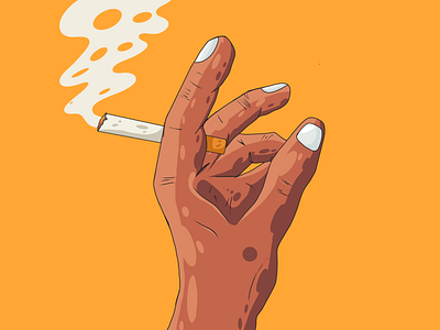 6igrettes cigarettes design hand illustration illustrator