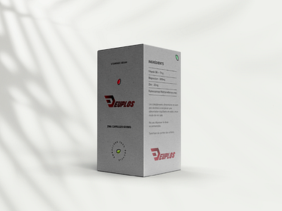 DEUPLOS VITAMINES branding design graphic design illustration logo logo design vector