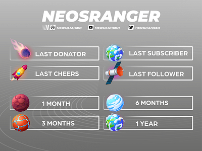 Stream Space Overlay Assets