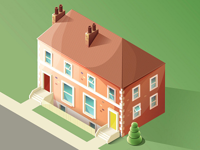 Isometric house