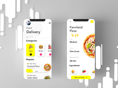 Food Delivery App UI