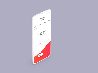 Power Mobile App UI app branding business design graphic graphic design typography ui ux web