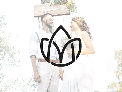 Logo of my family anagram flower logo logotype lotus ам ма