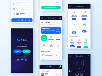 Gomobile html mobile template