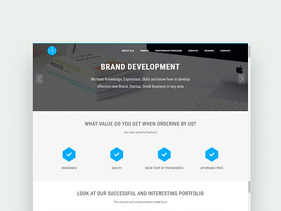 Website on WordPress ELD Studio brand brand design brand development branding branding agency design website wordpress wordpress design wordpress theme