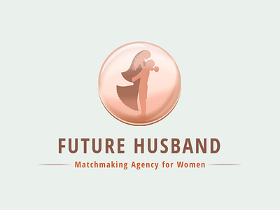 Logo Design Future Husband Matchmaking Agency for Women brand brand design brand development brand identity branding branding agency branding design bride design illustration logo logo design logodesign logos logotype matchmaker matchmaking vector wedding