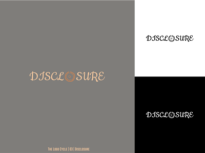 Disclosure Logo Design branding design icon identity branding logo print design typography vector