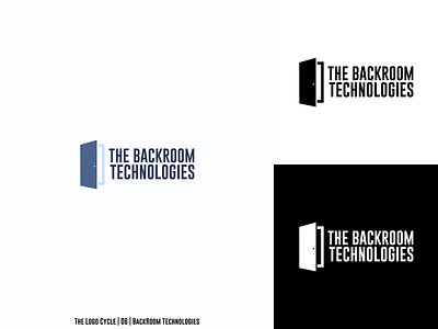 The Backroom Technologies Logo Design branding design element icon identity branding logo print design typography ui vector