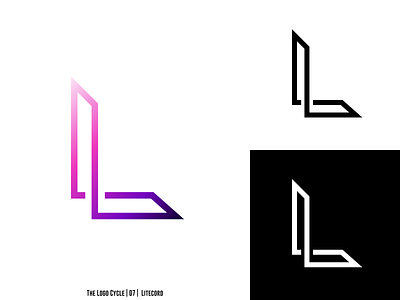 Litecord branding design element icon identity branding logo print design typography ui vector