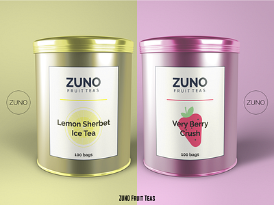 ZUNO Fruit Tea Tins