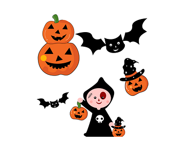 Halloween Stickers halloween halloween design halloween flyer icon vector stickers vector illustration