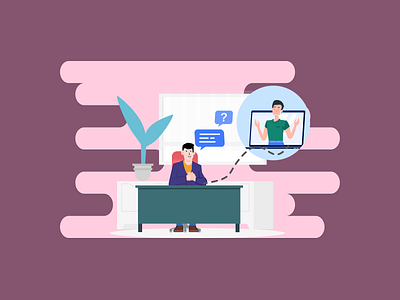 24*7 Online Support Illustration activity character design figmadesign helpdesk illustration support vector illustration