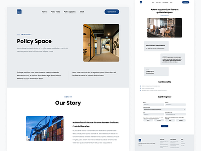 Policy Space Landing Page