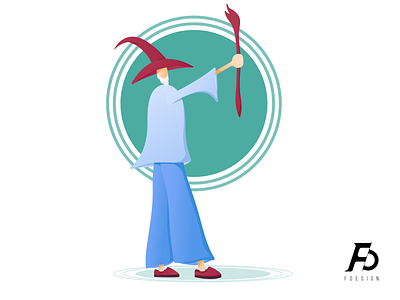 Go Gandalf! comic design digital draw drawing flatdesign inspiration i̇llustration skills vector