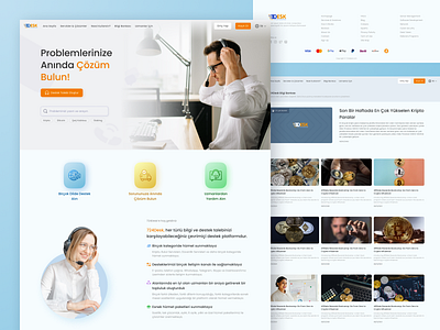 724Desk Website UI & UX Design