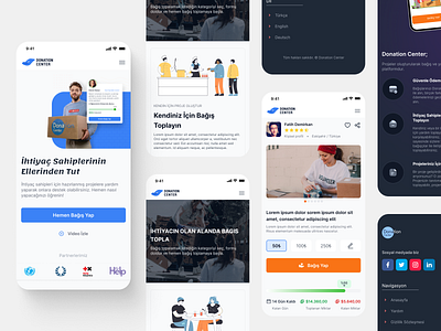 Donation Center UI/UX Design