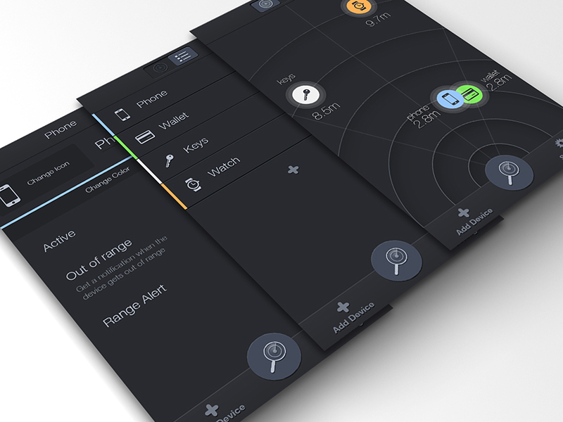 Radar App by Catalin Fertu for BigMug on Dribbble