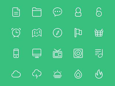 Icons free icons line vector