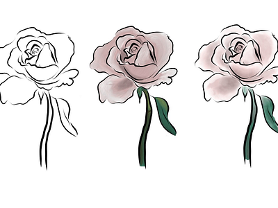 Fleur adobefresco flower fresco graphic illustration lineart