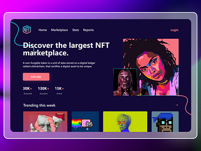 NFT Marketplace Website