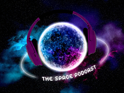 The Space Podcast - Art Direction and Graphic Design art direction design graphic design photo editing photoshop