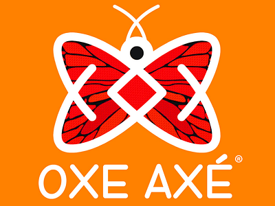 brand OXE AXÉ - logo - butterfly