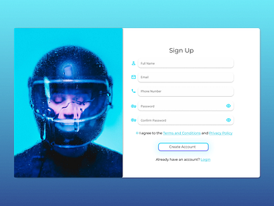 Daily UI Challenge 001 - Sign Up admin administrative challenge daily daily ui design figma illustration mockup register signup typography ui ux webdesign