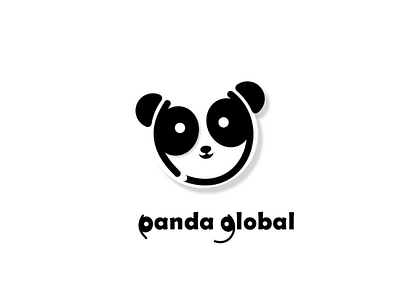 Daily logo challenge #3 panda global adobe illustrator cc daily logo challenge illustrator logo panda panda global