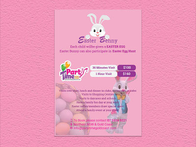 zarin waishi easter benny3 company branding flyer graphic design illustration illustrator leaflet leaflet design photoshop typography