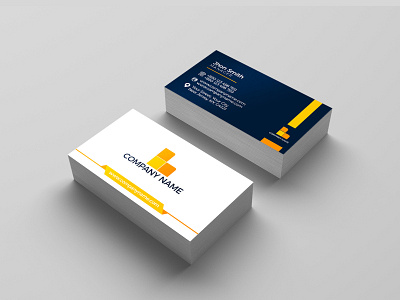 Business Card brand logo business card company branding cover flyer graphic design illustrator leaflet logo typography visiting card