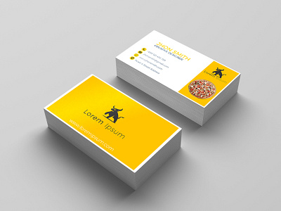 Business Card brand logo branding business card company branding cover flyer graphic design leaflet logo typography visiting card