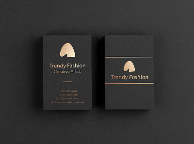 TRENDY FASHION Business Card Design || Business Card black business card brand identity branding business card business card design business cards businesscard goldenratio modern business card modern design procreate professional business card professional design unique business card unique design visit card visiting card visiting card design visitingcard