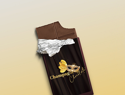 Luxury Chocolate Logo Design | Branding | Icon brand brand logo branding chocolate company branding design golden graphic design illustration illustrator logo logo design luxury luxury logo minimal package design packaging product product design ui