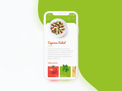 Salad app app design design food product design salad tomato ui user interface user interface design web webdesign