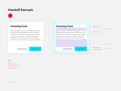 Core Component Handoff w/ Design Tokens design design system product design ui user interface user interface design