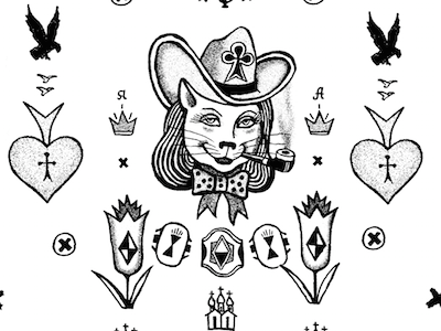 Kiri Packaging (Russian) graphicdesign illustration packaging tattoo typography