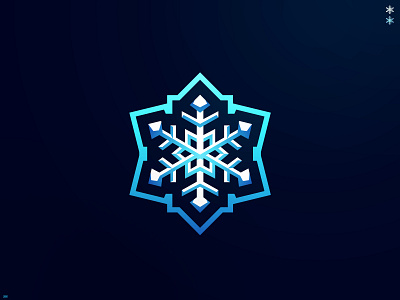 Snow Flake branding esportlogo icon illustration illustrator logo mascot mascot logo sports logo vector