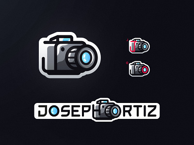 JO + Camera branding esportlogo icon illustration illustrator logo mascot mascot logo sports logo vector