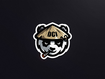 Stoned Panda brand branding esportlogo illustration illustrator logo mascot mascot logo sports logo vector