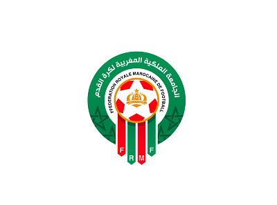 Moroccan Football Team barand identity branding design football graphic design icon illustration logo logo design logo redesign rebrand sports sports logo ui vector