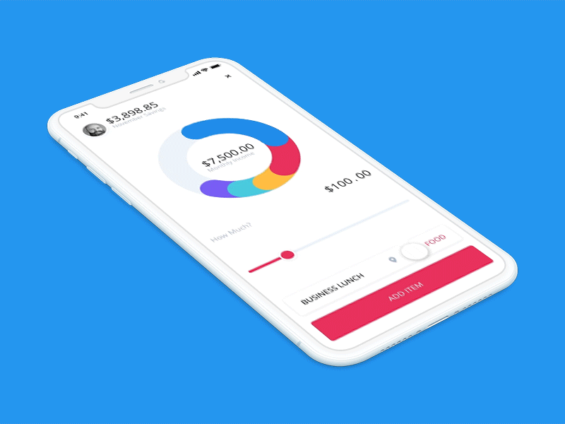 Expense and Savings Tracker by Shweta Nanajkar on Dribbble