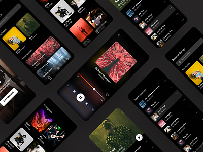 Music Player App Design