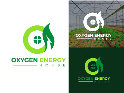 OXYGEN ENERGY HOUSE LOGO DESIGN