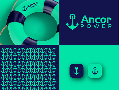Ancor Power logo Design ancorlogo ancorpowerlogo branding designalogo logo logoconceptdesign logodesign logodesigner logoideas logotype