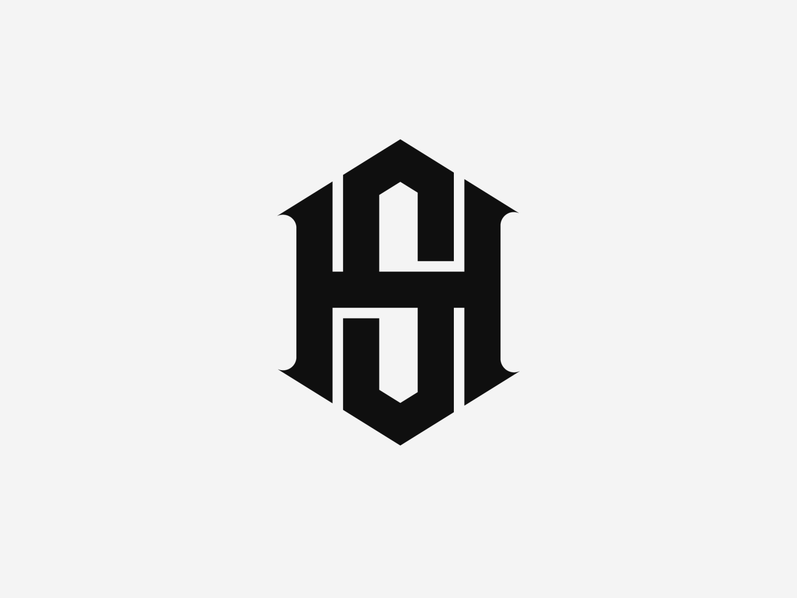 H + S Monogram Logo by Paskalis Dari Ngere on Dribbble