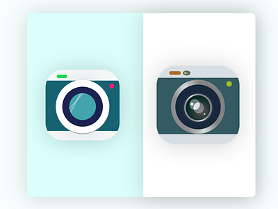 Camera app icon adobe xd affinitydesigner android app apple branding camera app dailyui design graphic design icon illustration ios icon logo minimal mobile ui vector