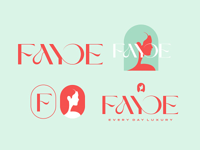 Fayce Cosmetics Logo Suite brand identity branding cosmetic cosmetics icon icon logo identity identity design logo logo design logo pack logo package logo suite logotype luxury primary logo secondary logo