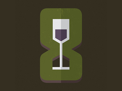 8th Anniversary Wine Glass
